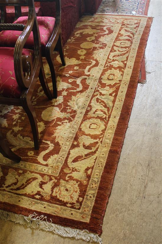 Persian carpet, 8ft 2in by 8ft 2in(-)